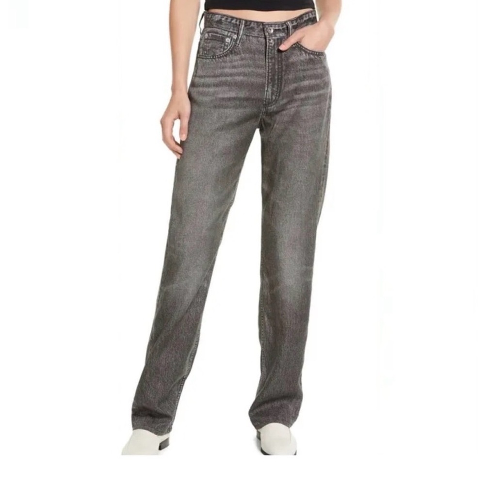 Rag & Bone Liquid Alex Straight Leg Jeans